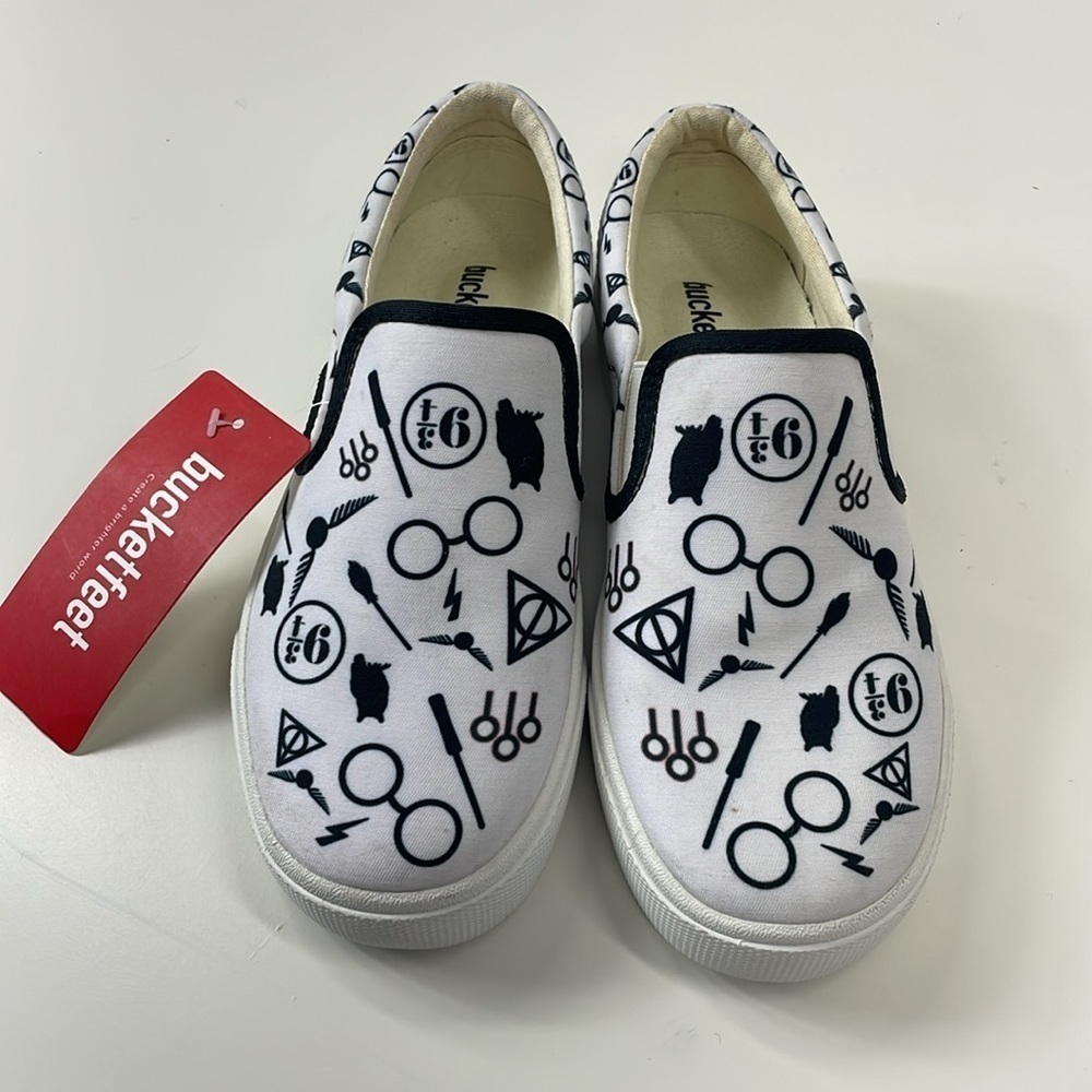 Bucketfeet Harry Potter Unisex Multi Sneaker Size 6 - Picture 2 of 7